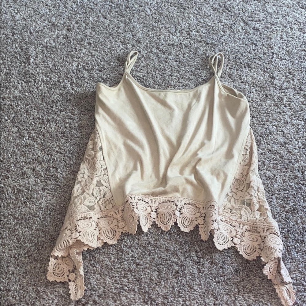 Coco and Jaimeson lace tank